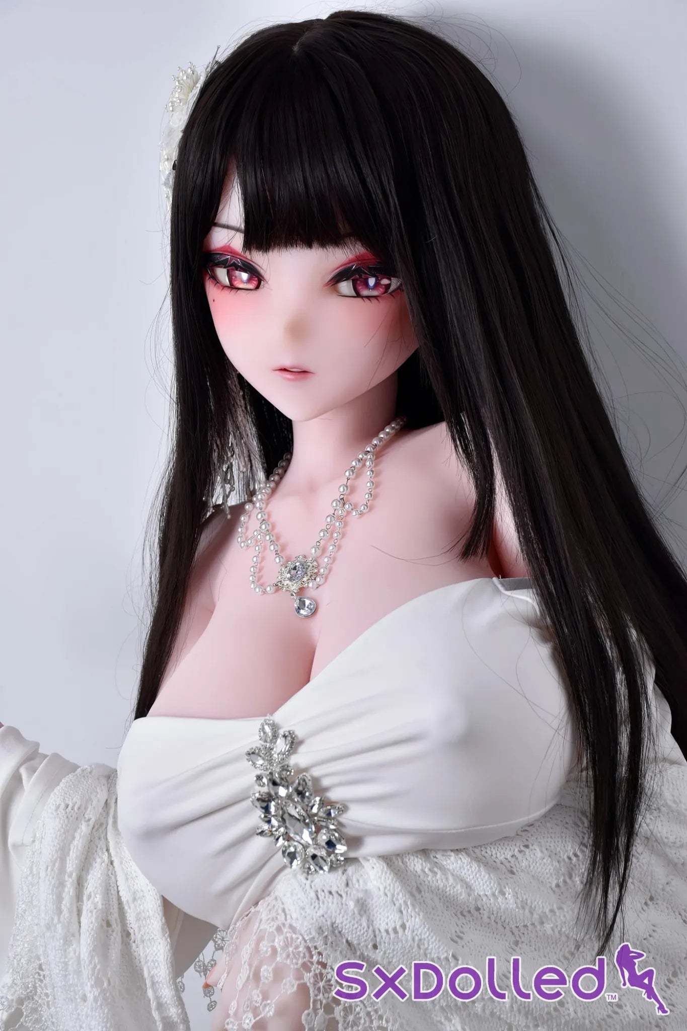 Ogata Maika (S-Cup) (163cm) | Elegant Anime Sex Doll | Elsa Babe - S-Cup / 163cm / Black - Sex Doll
