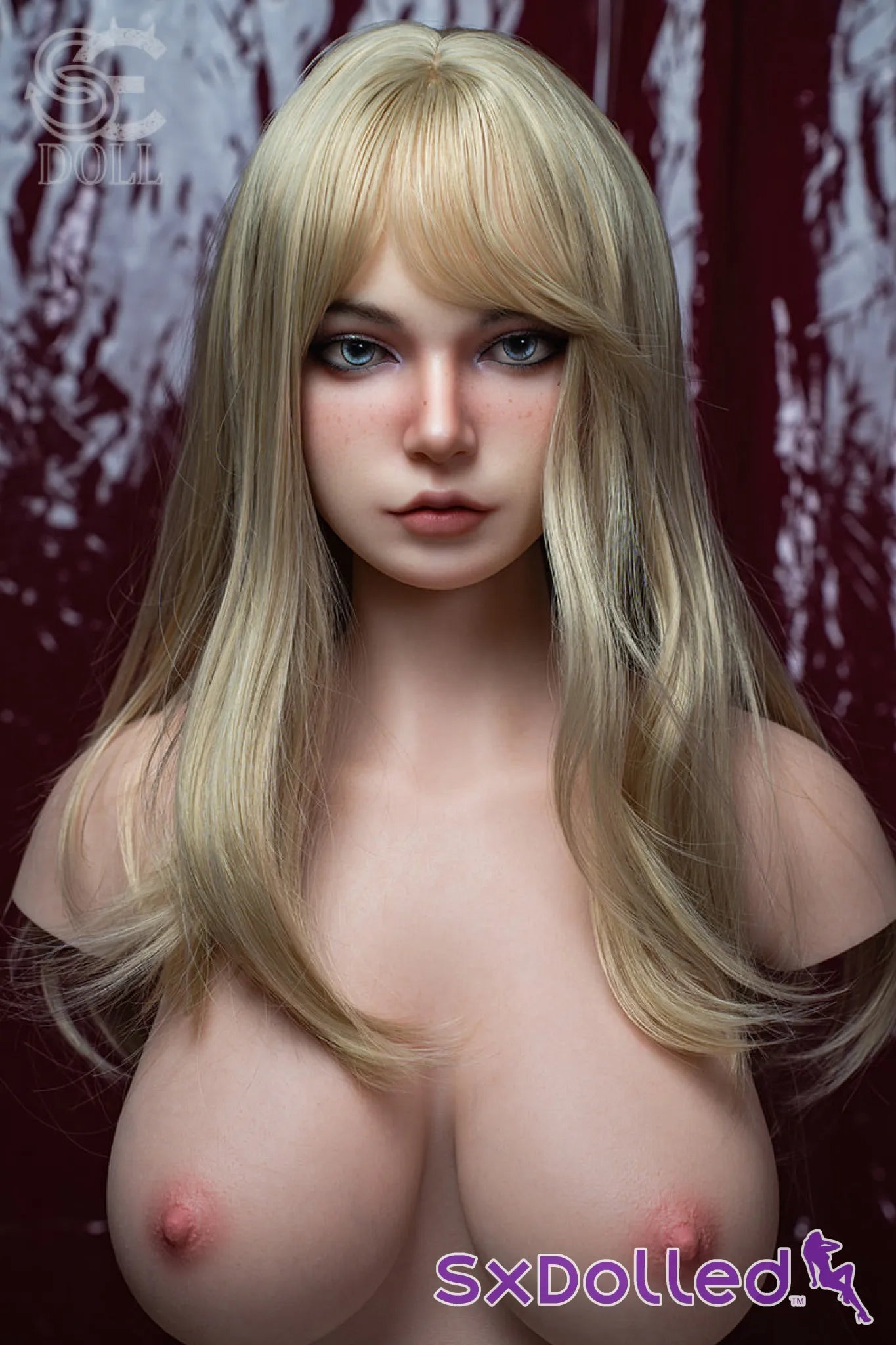 Olivia Grant.A (H-Cup) (107cm) | Blonde Busty Sex Doll Torso | SE Doll - H-Cup / 107cm / Blonde - Sex Torso