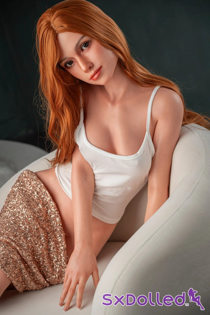 Opal A (D-Cup) (153cm) | Slim Red Headed Sex Doll | Fire Doll - D-Cup / 153cm / Orange - Sex Doll