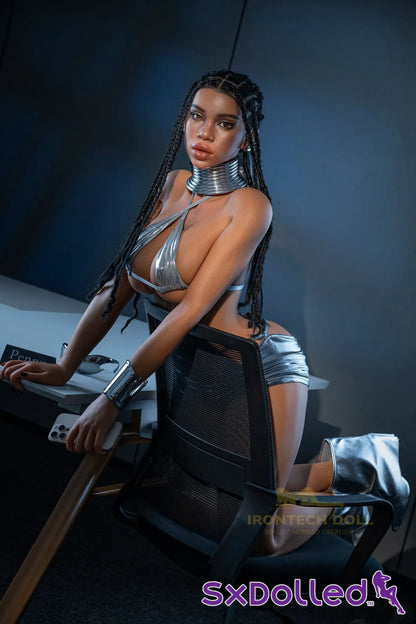 Penny C (H-Cup) (161cm) | Ebony Rave Girl Sex Doll | Irontech Doll H-Cup / 161cm / Black Sex Doll
