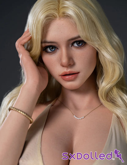 Polly-N (E-Cup) (176cm) | Champagne Blonde Elegance Sex Doll | Top CY Doll - E-Cup / 176cm / Blonde - Sex Doll