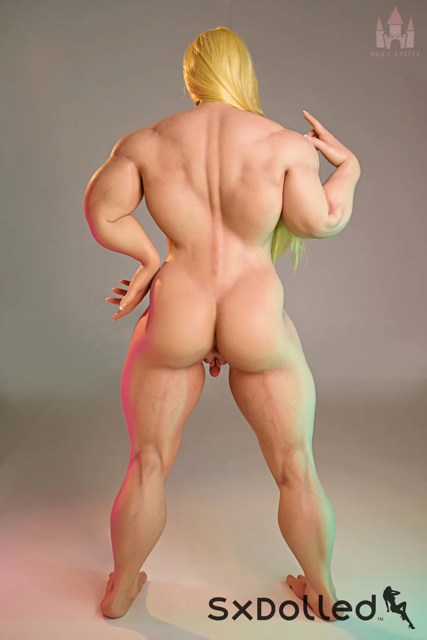 Priya B (B Cup) (160cm) | Bimbo Bodybuilder Sex Doll | Dolls Castle B Cup / 160cm / Blonde Sex Doll