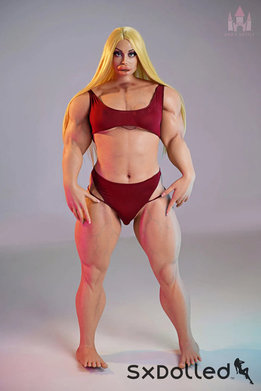 Priya B (B Cup) (160cm) | Bimbo Bodybuilder Sex Doll | Dolls Castle B Cup / 160cm / Blonde Sex Doll