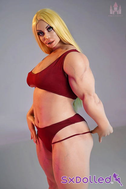 Priya B (B Cup) (160cm) | Bimbo Bodybuilder Sex Doll | Dolls Castle B Cup / 160cm / Blonde Sex Doll