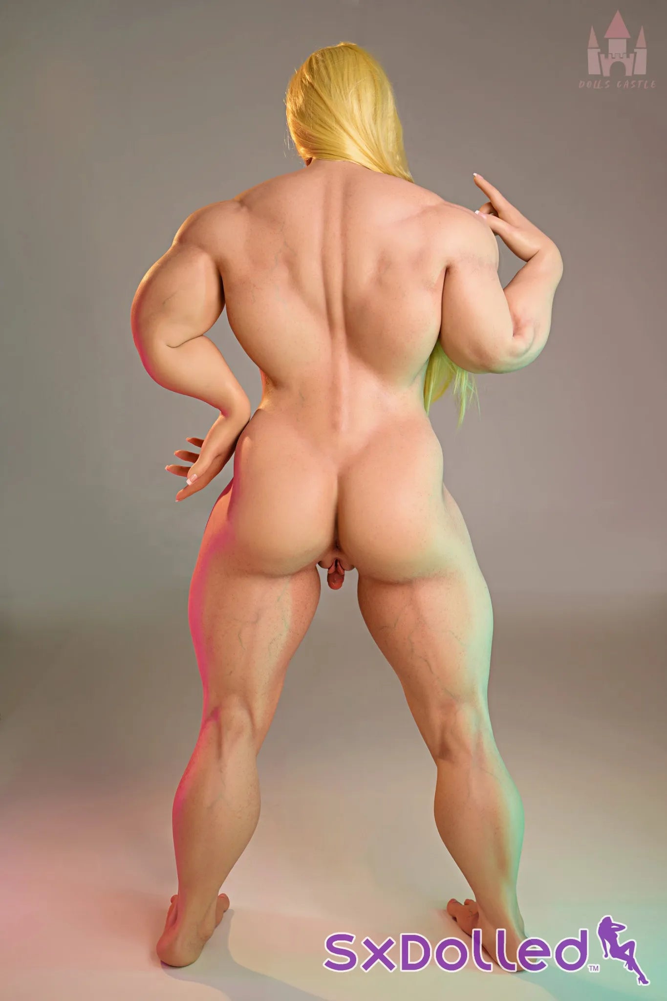 Priya B (B Cup) (160cm) | Bimbo Bodybuilder Sex Doll | Dolls Castle B Cup / 160cm / Blonde Sex Doll