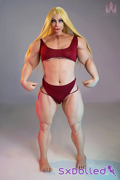 Priya B (B Cup) (160cm) | Bimbo Bodybuilder Sex Doll | Dolls Castle B Cup / 160cm / Blonde Sex Doll