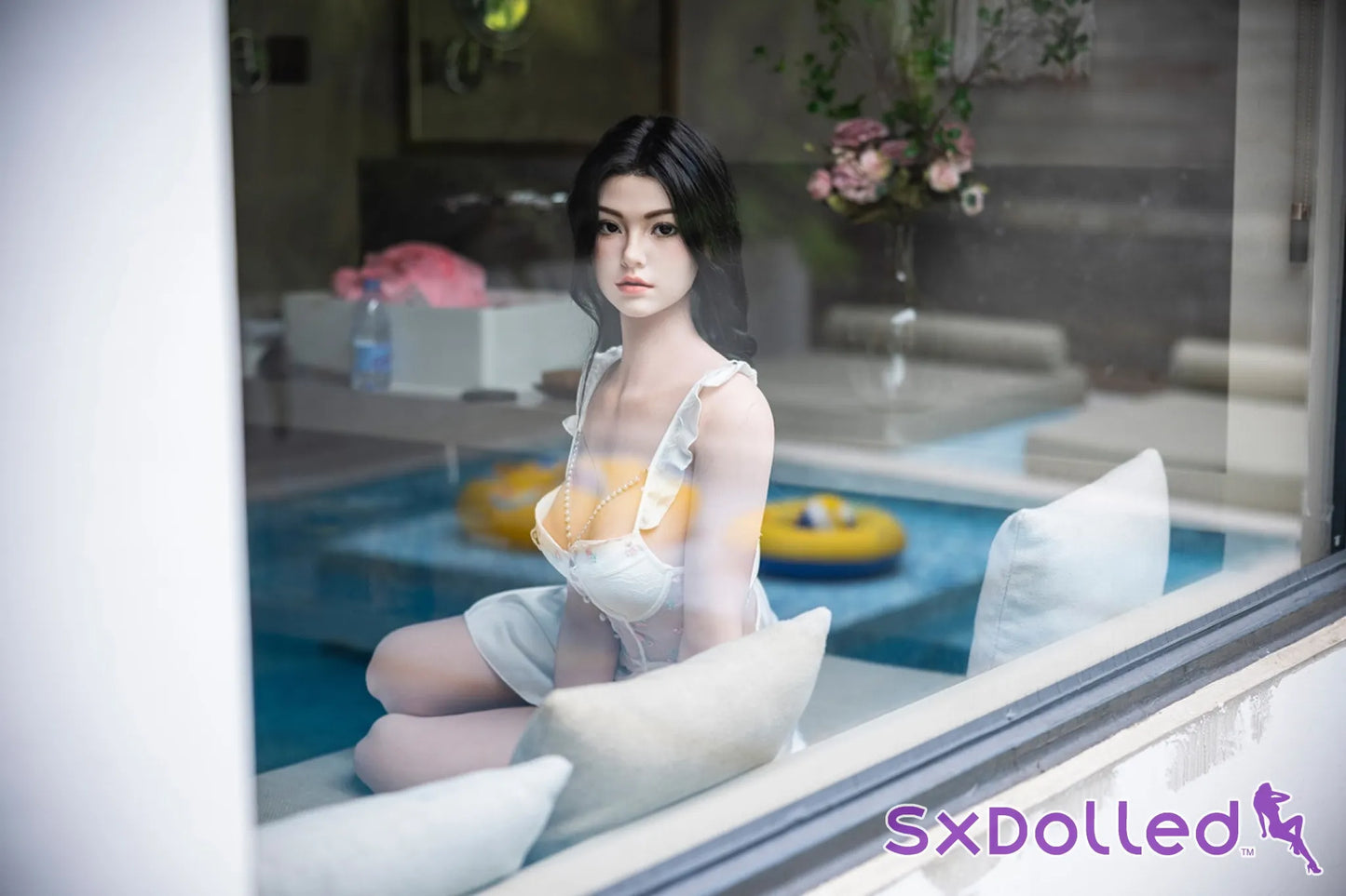 Qingwen A (C-Cup) (176cm) | Tall Asian Silicone Sex Doll | Starpery C-Cup / 176cm / Black Sex Doll