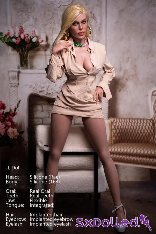 Rae A (I-Cup) (163cm) | Tanned Blonde Blue Eyed Sex Doll | Jarliet - I-Cup / 163cm / Blonde - Sex Doll