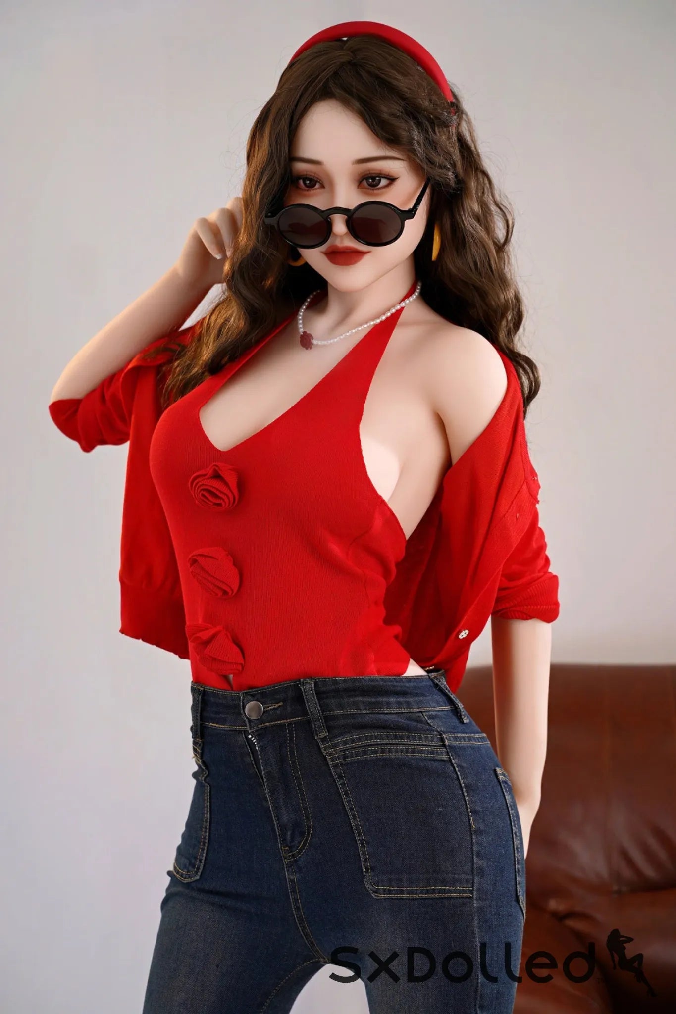 Raina A (E-Cup) (170cm) | Caucasian Sex Doll | Dolls Castle E-Cup / 170cm / Brunette Sex Doll