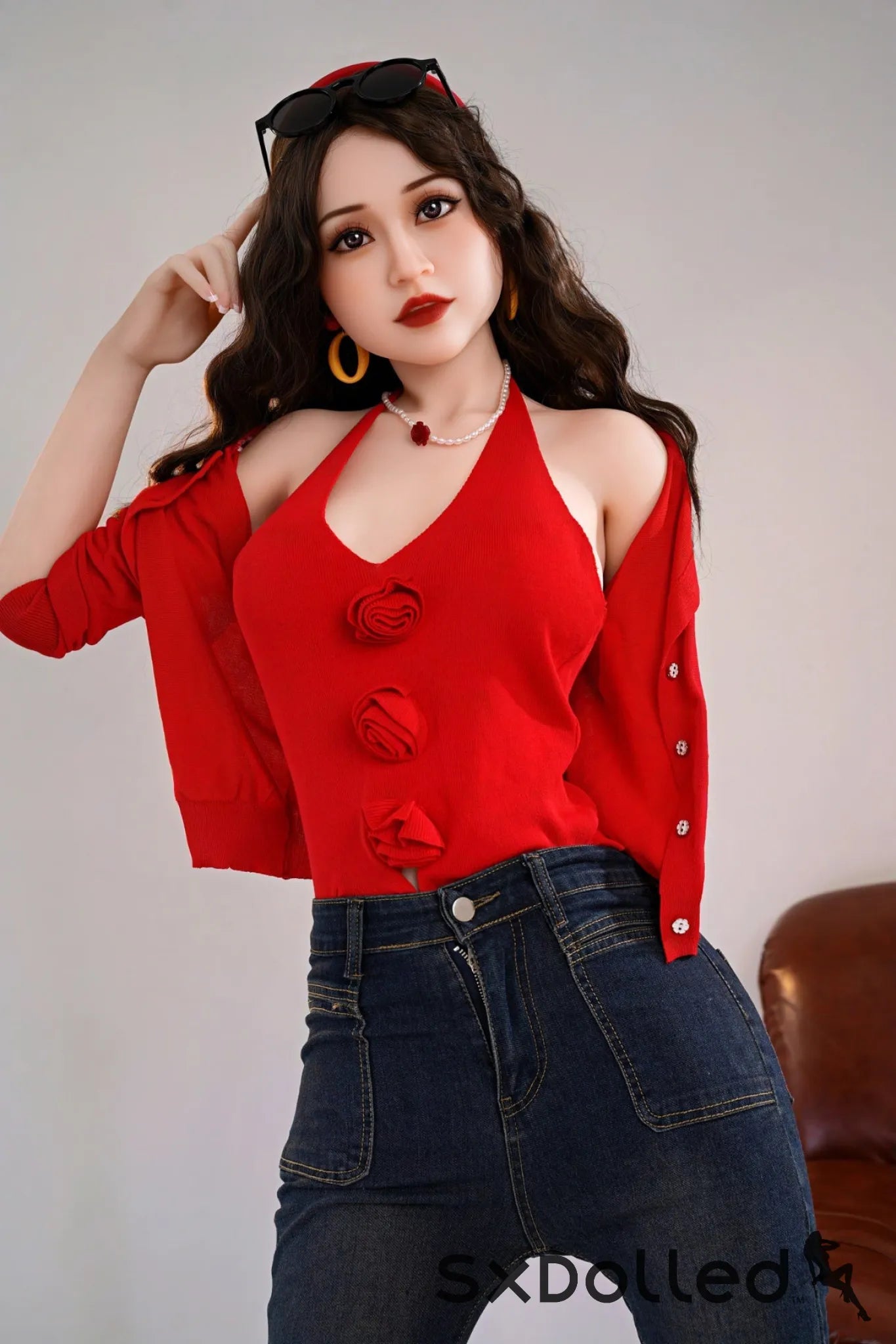 Raina A (E-Cup) (170cm) | Caucasian Sex Doll | Dolls Castle E-Cup / 170cm / Brunette Sex Doll