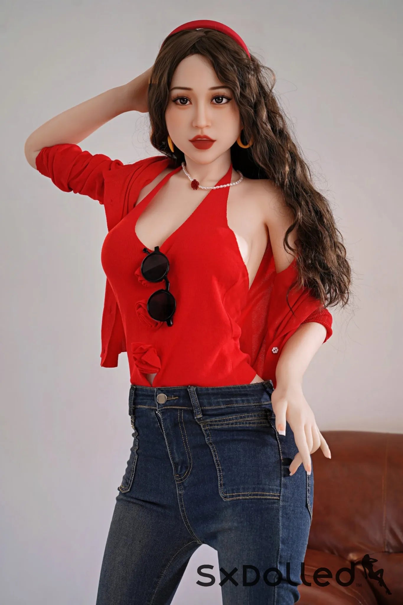Raina A (E-Cup) (170cm) | Caucasian Sex Doll | Dolls Castle E-Cup / 170cm / Brunette Sex Doll