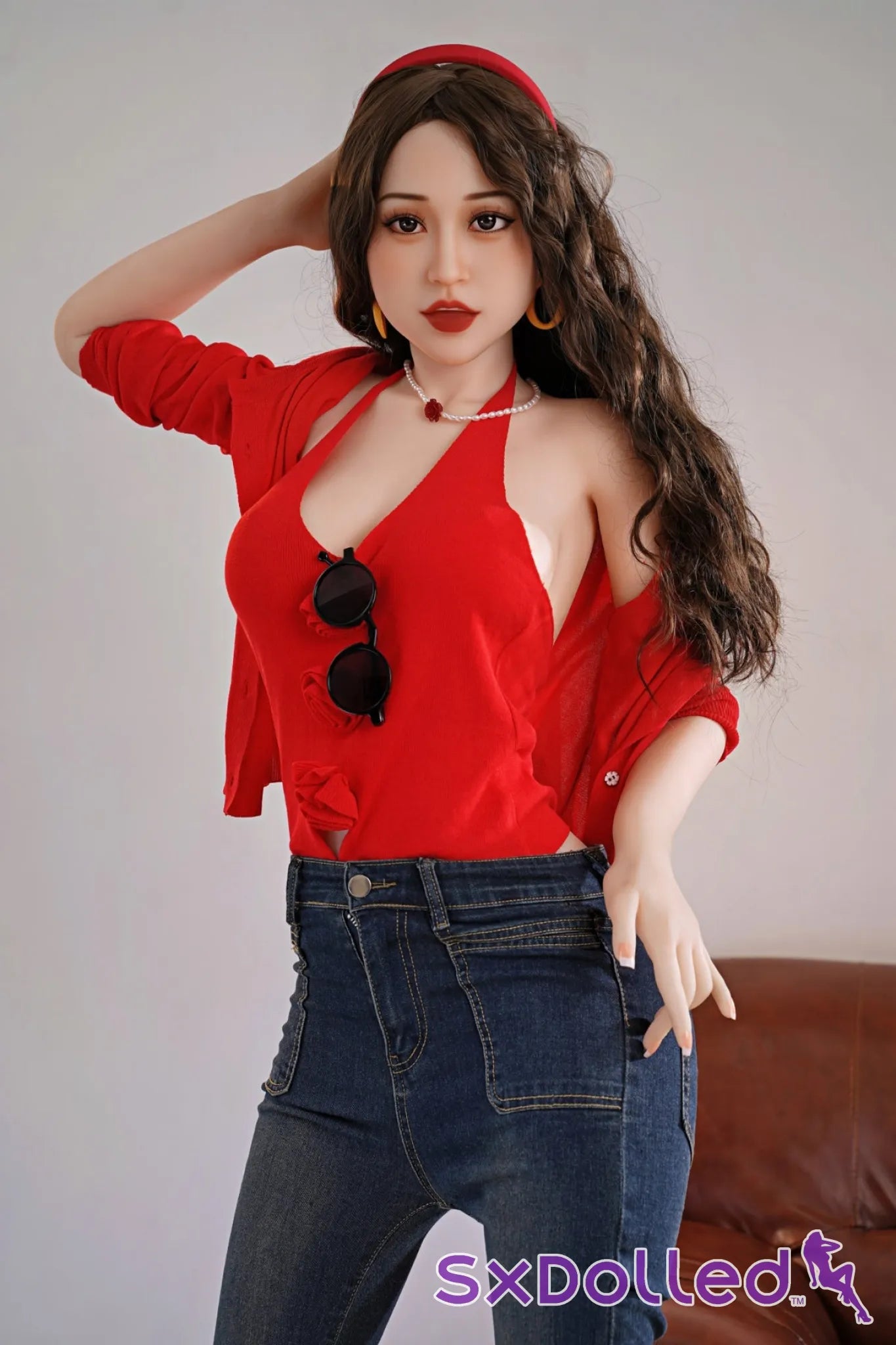 Raina A (E-Cup) (170cm) | Caucasian Sex Doll | Dolls Castle E-Cup / 170cm / Brunette Sex Doll