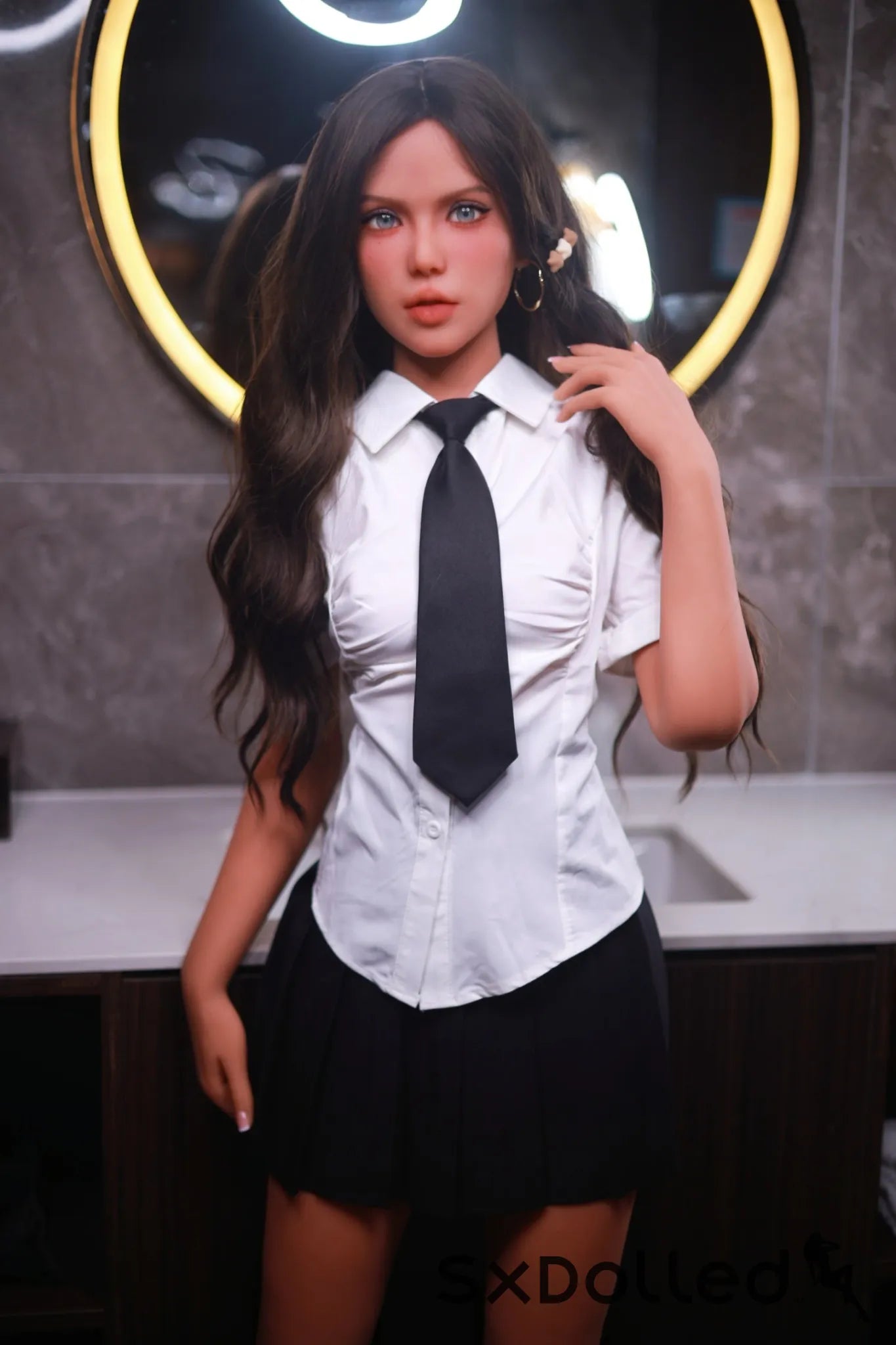 Raya A (B-Cup) (157cm) | Tan Slim Brunette Sex Doll | Fire Doll B-Cup / 157cm / Brunette Sex Doll