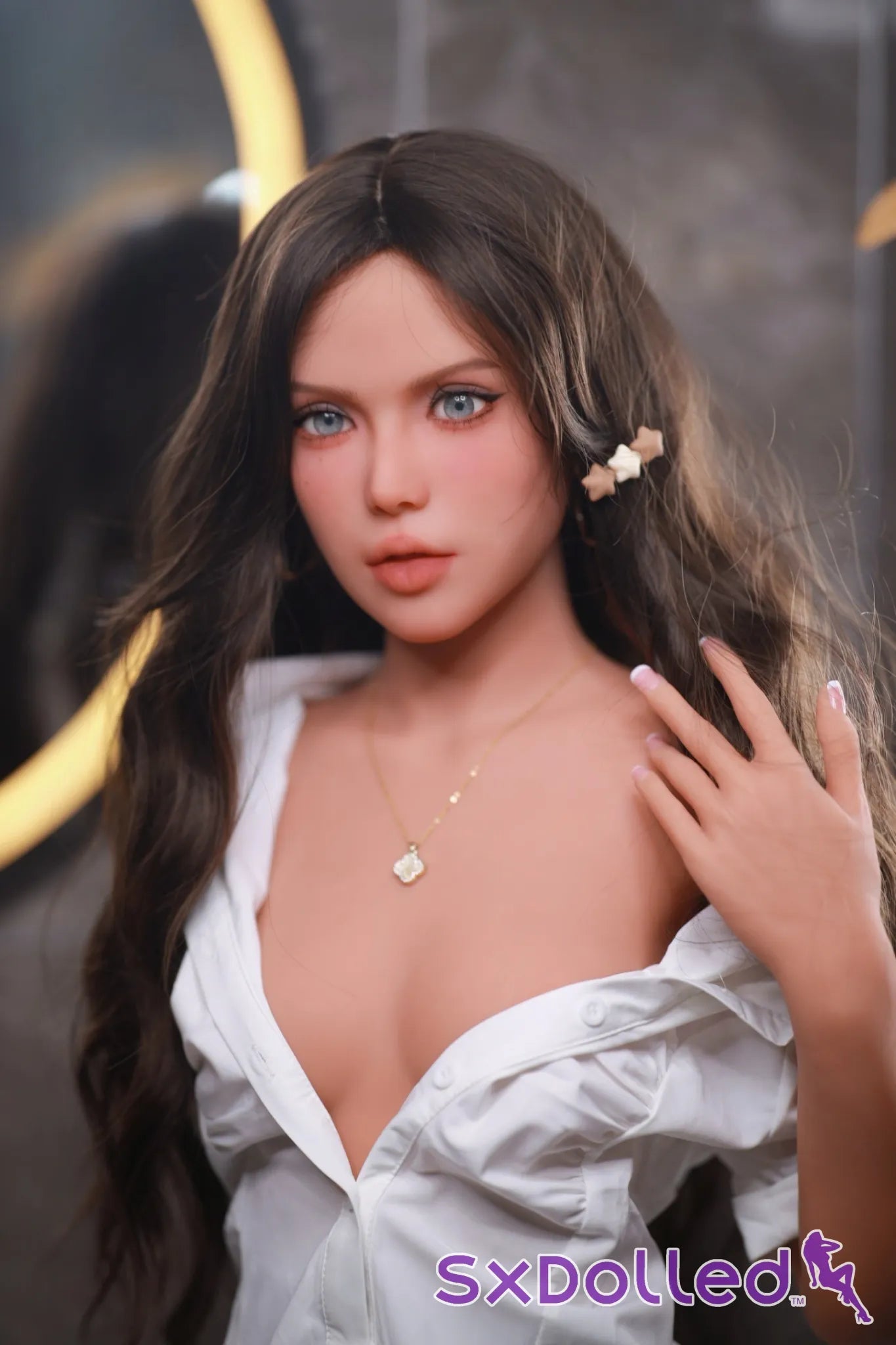 Raya A (B-Cup) (157cm) | Tan Slim Brunette Sex Doll | Fire Doll B-Cup / 157cm / Brunette Sex Doll