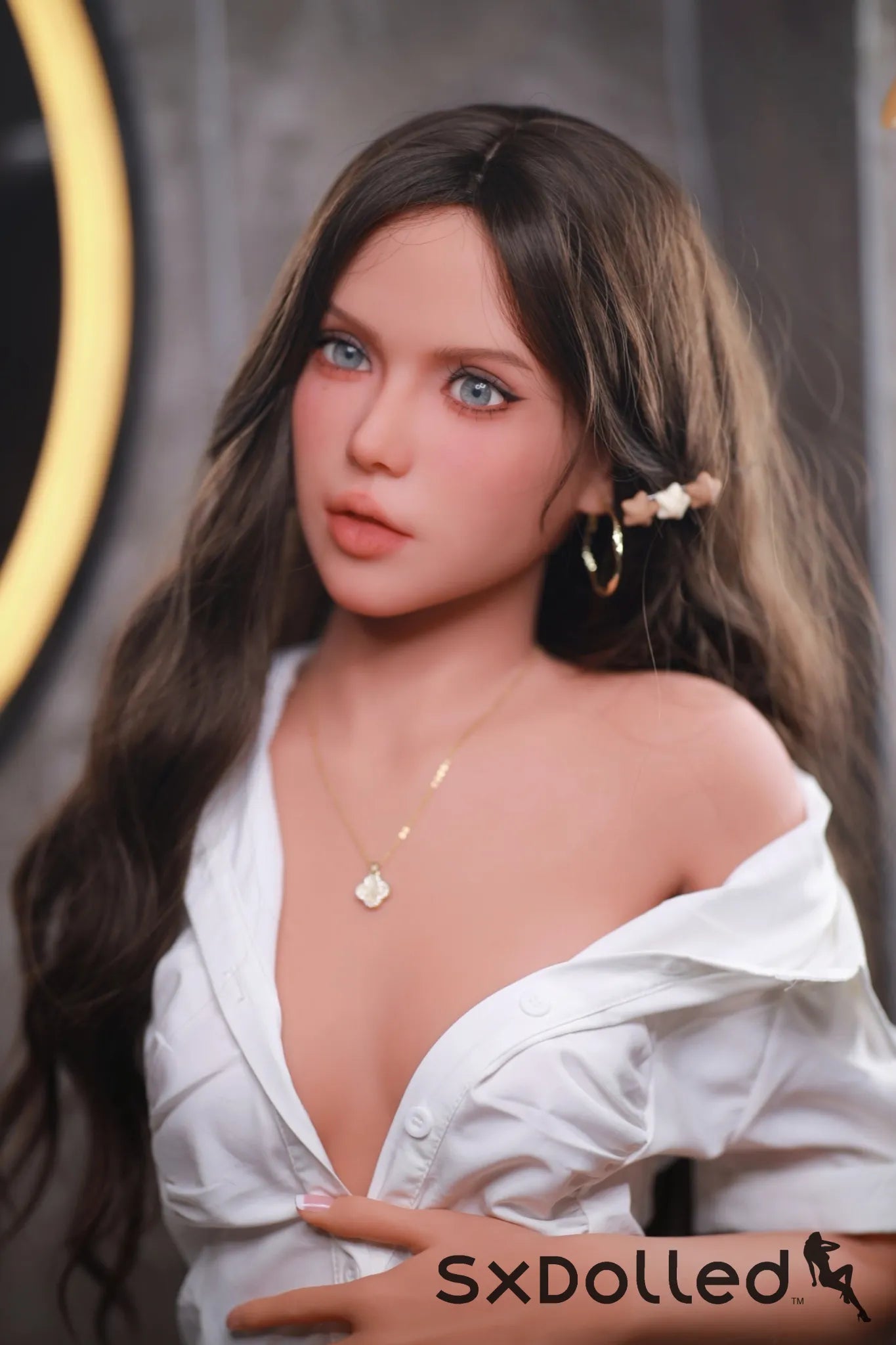 Raya A (B-Cup) (157cm) | Tan Slim Brunette Sex Doll | Fire Doll B-Cup / 157cm / Brunette Sex Doll