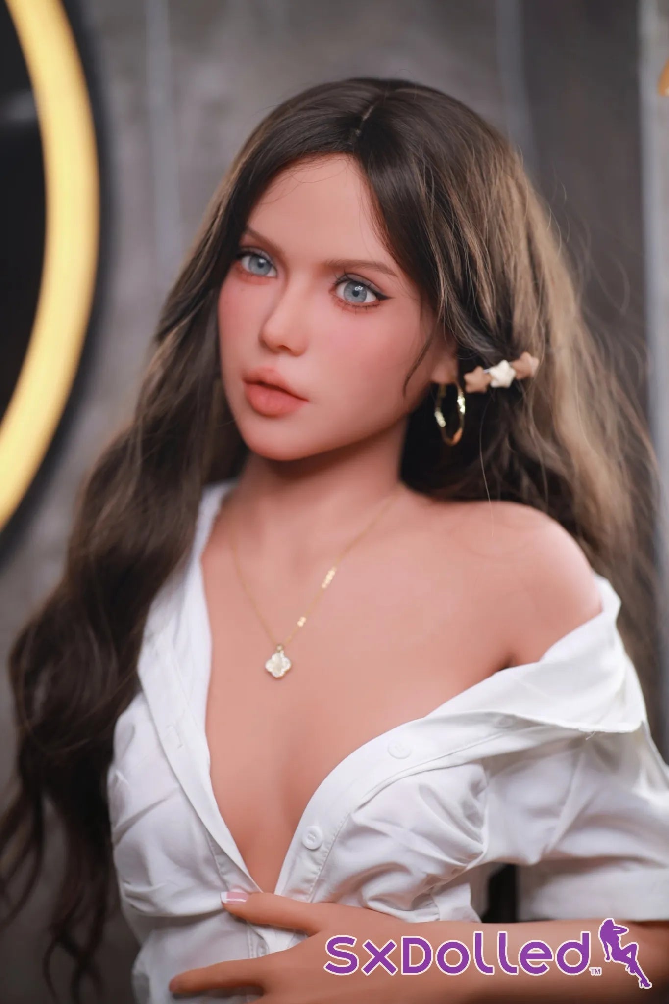 Raya A (B-Cup) (157cm) | Tan Slim Brunette Sex Doll | Fire Doll B-Cup / 157cm / Brunette Sex Doll