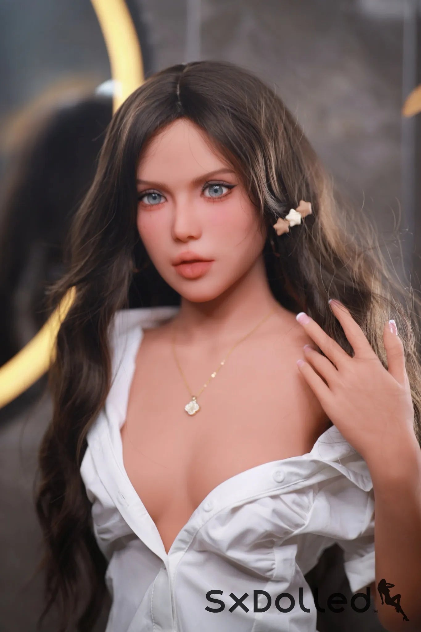 Raya A (B-Cup) (157cm) | Tan Slim Brunette Sex Doll | Fire Doll B-Cup / 157cm / Brunette Sex Doll