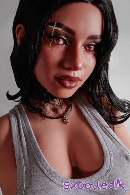 Reese A (E-Cup) (154cm) | Rebel Baddie Latina Sex Doll | Climax Doll E-Cup / 154cm / Black Sex Doll