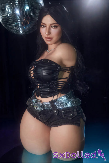 Renata B (F-Cup) (100cm) | Midnight Glamour Siren Sex Doll Torso | Climax Doll - F-Cup / 100cm / Black - Sex Torso