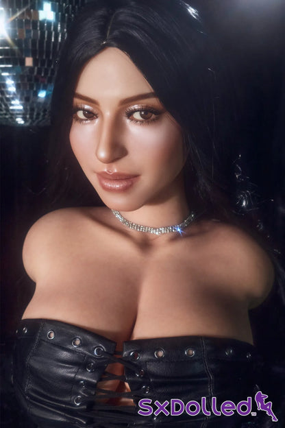 Renata B (F-Cup) (100cm) | Midnight Glamour Siren Sex Doll Torso | Climax Doll - F-Cup / 100cm / Black - Sex Torso