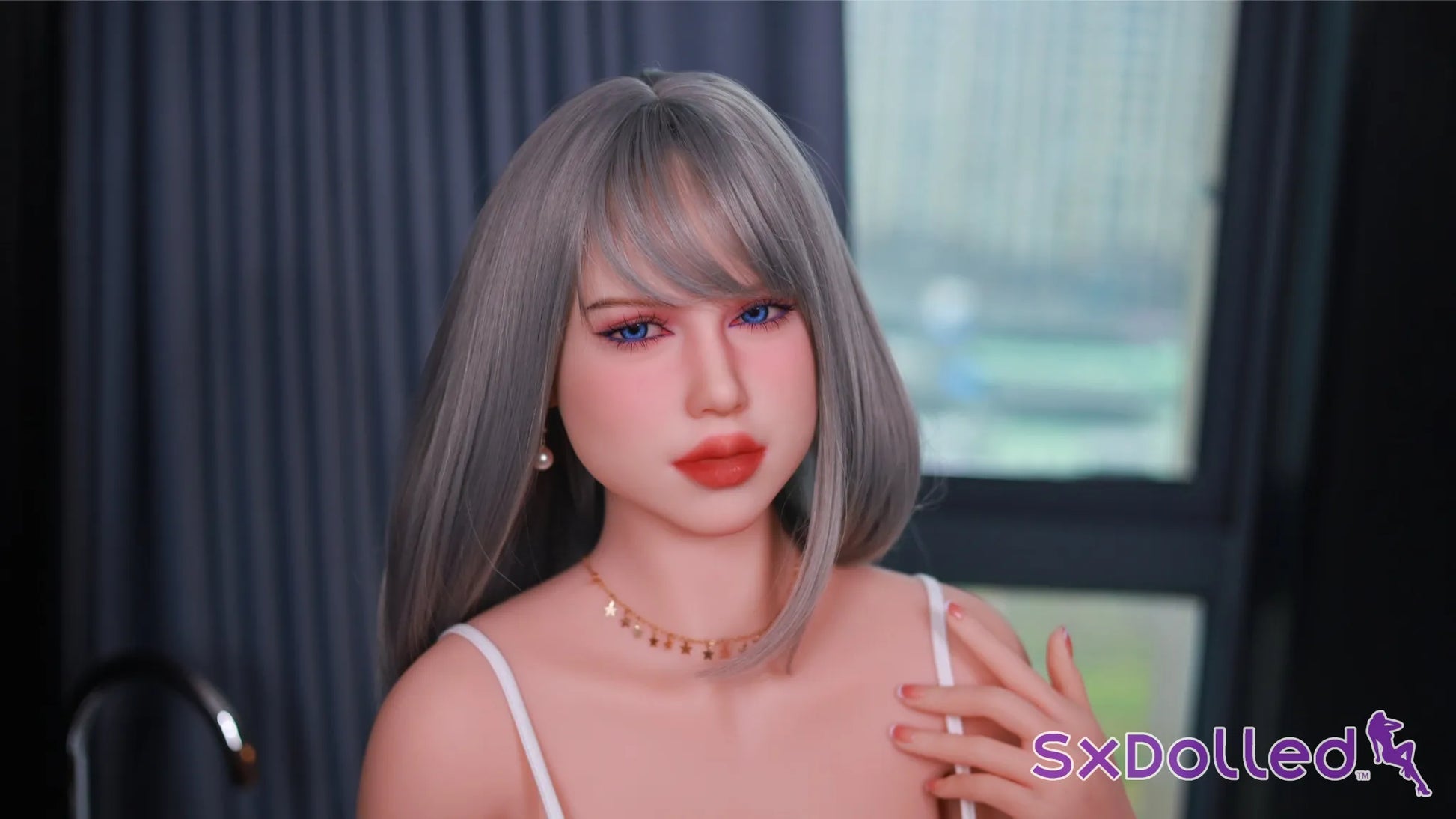 Rhea B (C-Cup) (166cm) | Fit Sporty Asian Sex Doll | Fire Doll C-Cup / 166cm / Grey Sex Doll