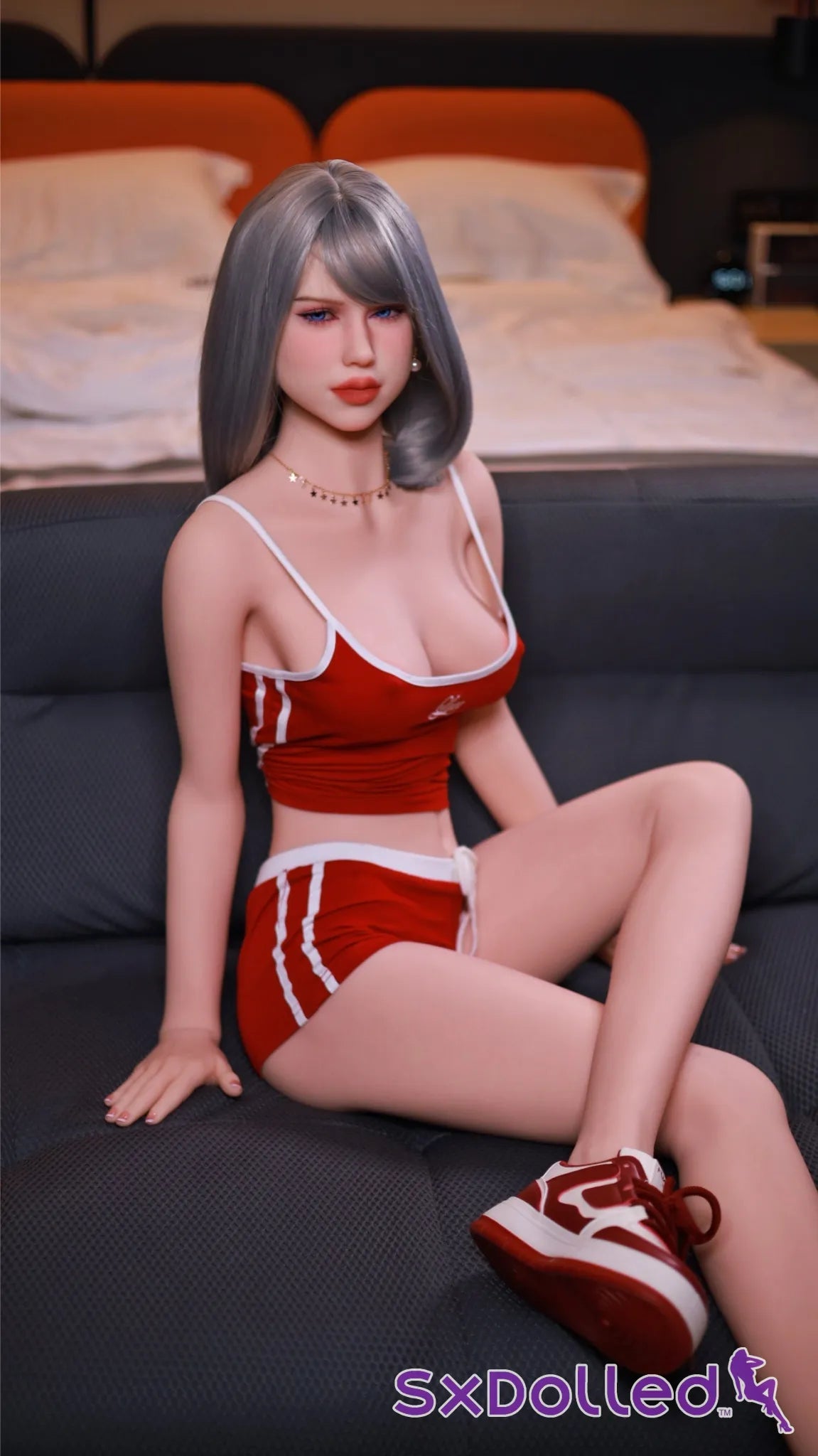 Rhea B (C-Cup) (166cm) | Fit Sporty Asian Sex Doll | Fire Doll C-Cup / 166cm / Grey Sex Doll