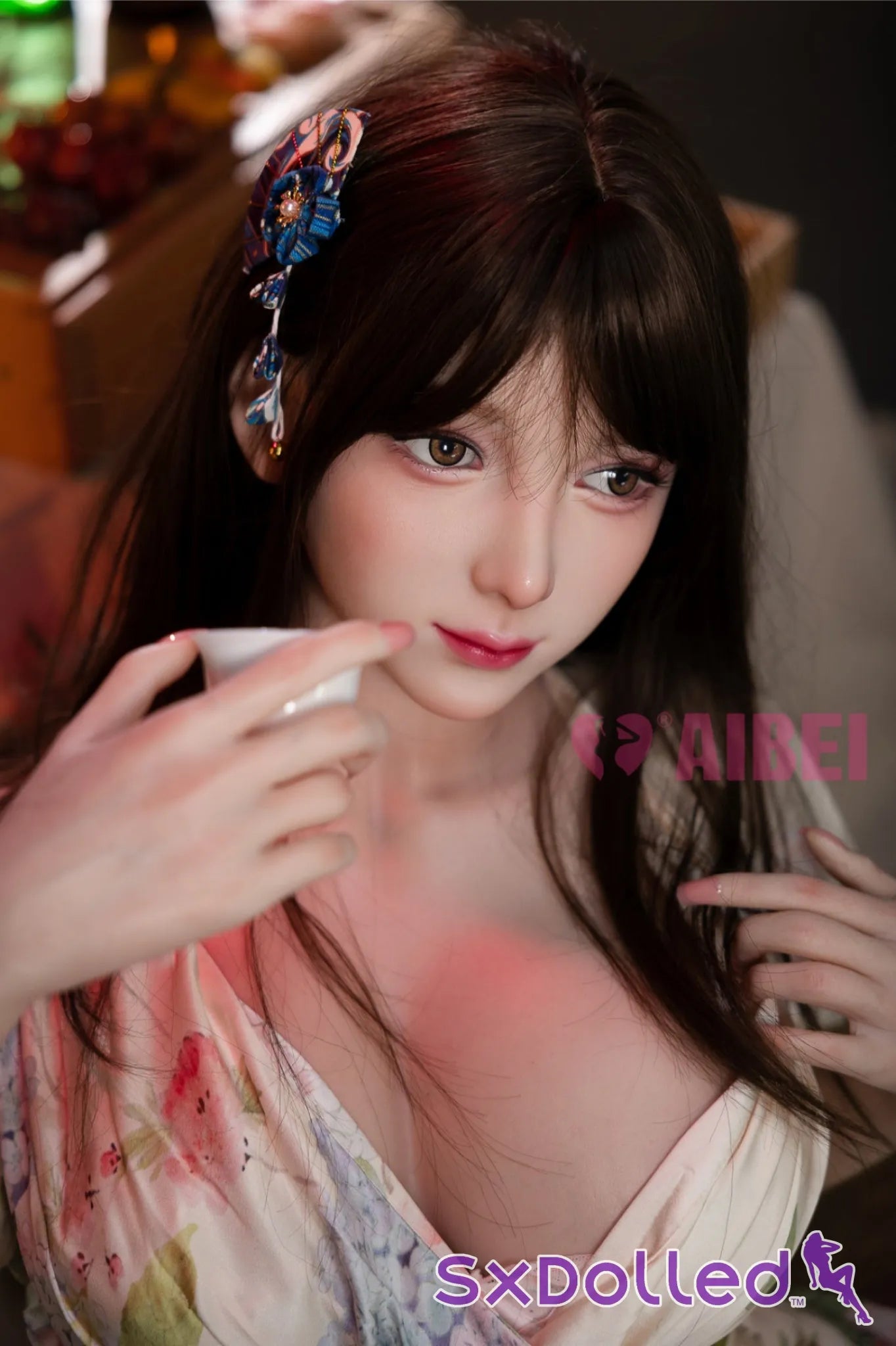 Rika A (E-Cup) (167cm) | Kimono Asian Sex Doll | Aibei Doll E-Cup / 167cm / Brunette Sex Doll