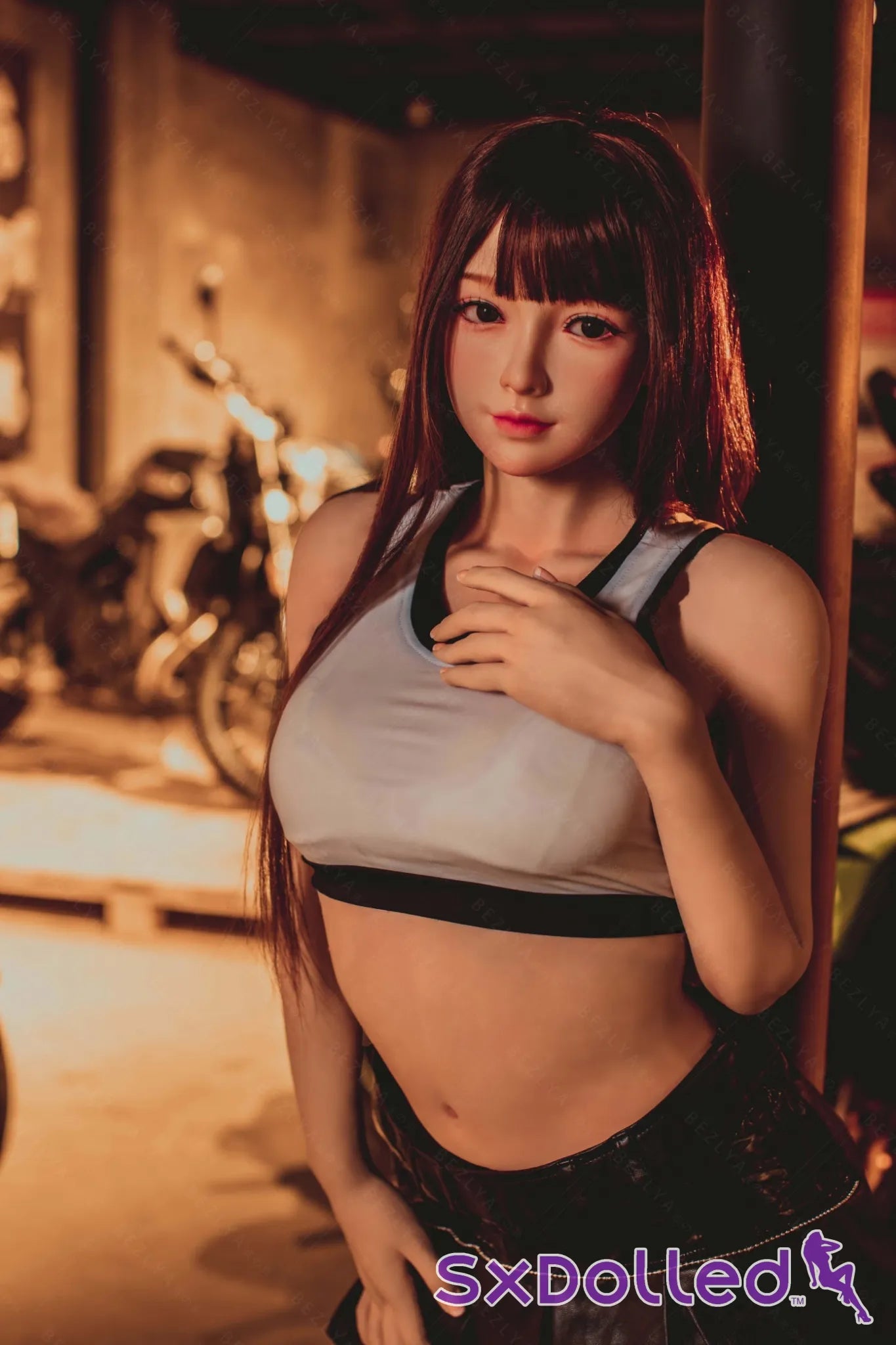 Rika (E-Cup) (160cm) | Sex Doll E-Cup / 160cm / Brunette Sex Doll