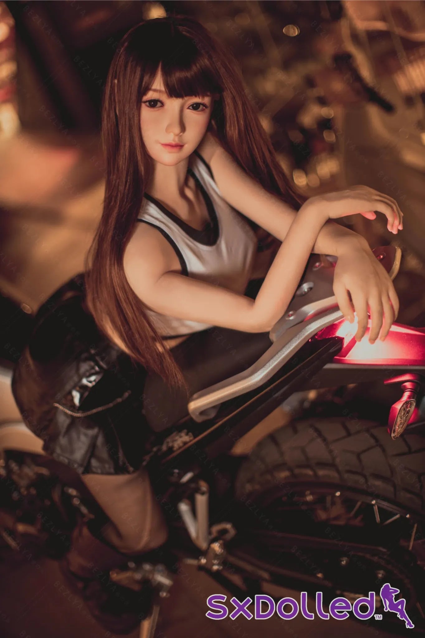 Rika (E-Cup) (160cm) | Sex Doll E-Cup / 160cm / Brunette Sex Doll