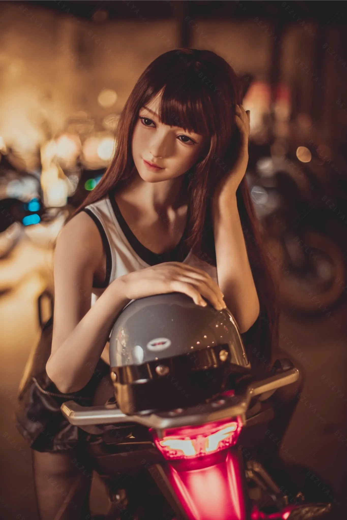Rika (E-Cup) (160cm) | Sex Doll E-Cup / 160cm / Brunette Sex Doll