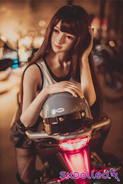 Rika (E-Cup) (160cm) | Sex Doll E-Cup / 160cm / Brunette Sex Doll