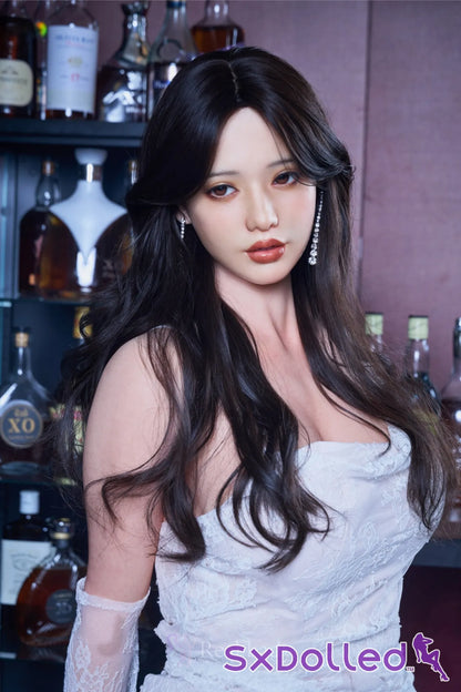 Rina C (F-Cup) (170cm) | Midnight Diamond Darling Sex Doll | Real Lady - F-Cup / 170cm / Black - Sex Doll
