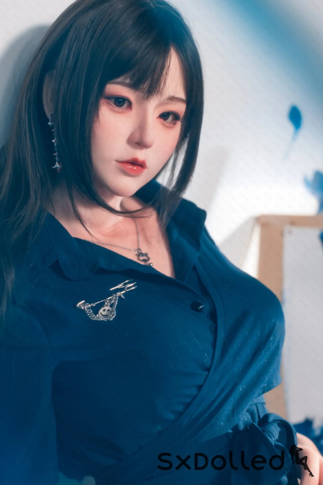 Ritsuko (E-Cup) (162cm) | Brunette Silicone Japanese Sex Doll | AITIA E-Cup / 162cm / Brunette Sex Doll