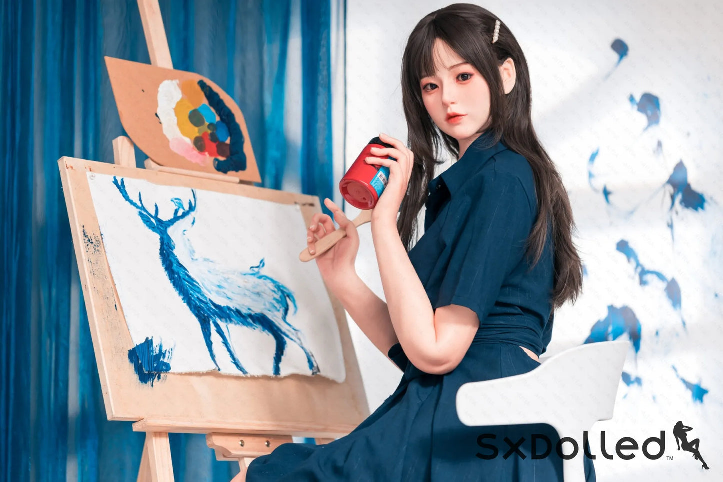 Ritsuko (E-Cup) (162cm) | Brunette Silicone Japanese Sex Doll | AITIA E-Cup / 162cm / Brunette Sex Doll