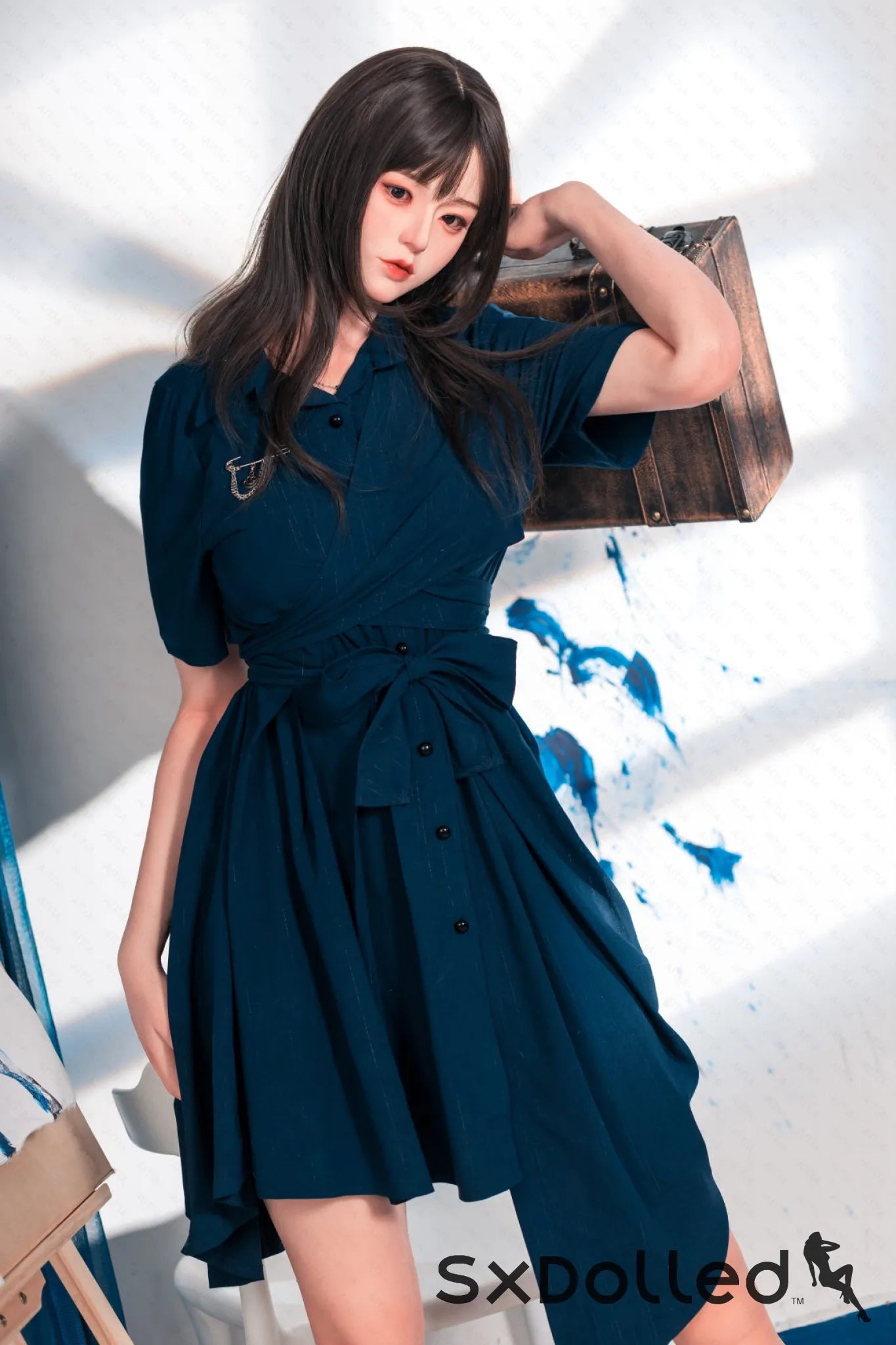 Ritsuko (E-Cup) (162cm) | Brunette Silicone Japanese Sex Doll | AITIA E-Cup / 162cm / Brunette Sex Doll