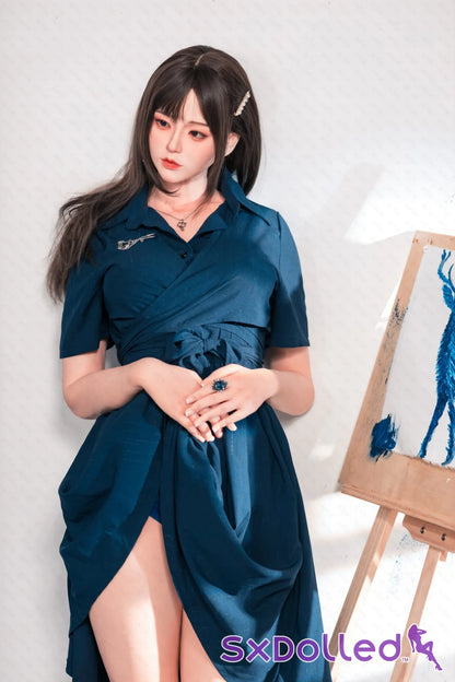 Ritsuko (E-Cup) (162cm) | Brunette Silicone Japanese Sex Doll | AITIA E-Cup / 162cm / Brunette Sex Doll