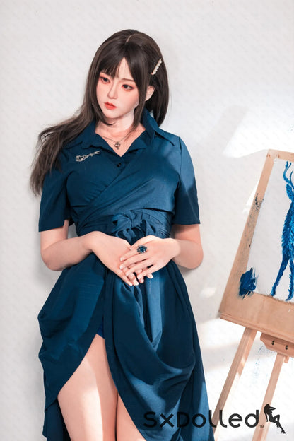 Ritsuko (E-Cup) (162cm) | Brunette Silicone Japanese Sex Doll | AITIA E-Cup / 162cm / Brunette Sex Doll