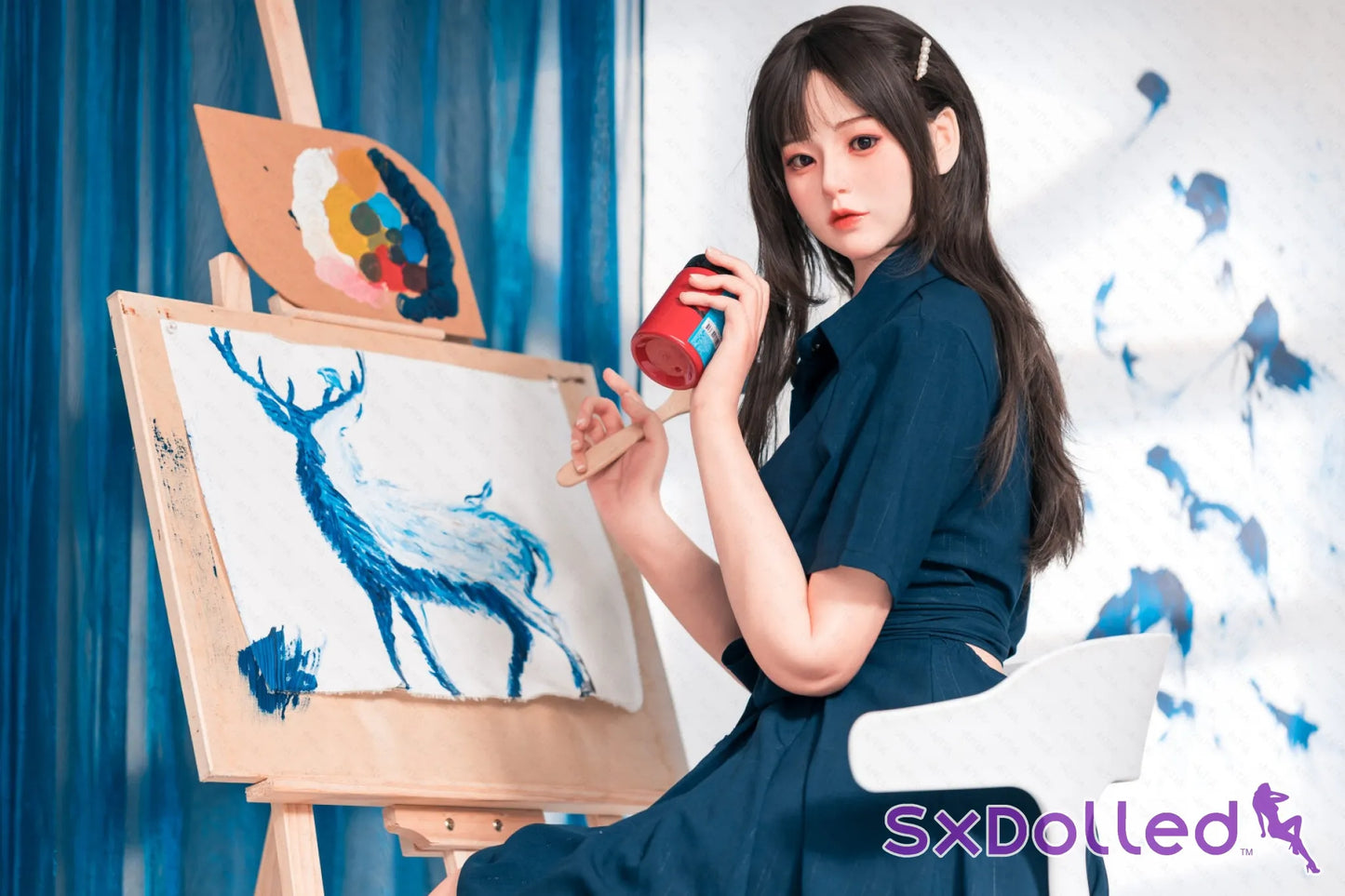 Ritsuko (E-Cup) (162cm) | Brunette Silicone Japanese Sex Doll | AITIA E-Cup / 162cm / Brunette Sex Doll