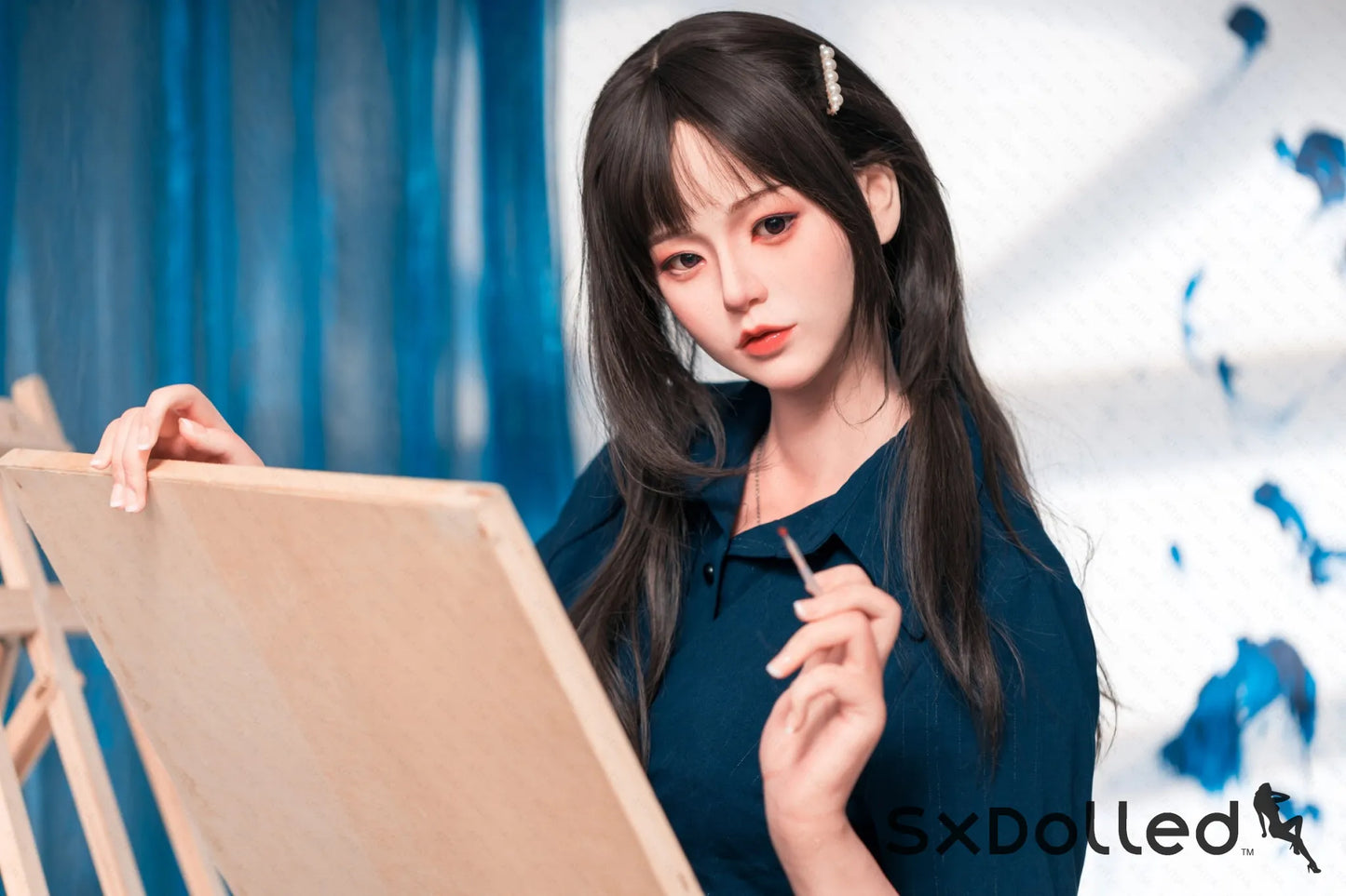 Ritsuko (E-Cup) (162cm) | Brunette Silicone Japanese Sex Doll | AITIA E-Cup / 162cm / Brunette Sex Doll