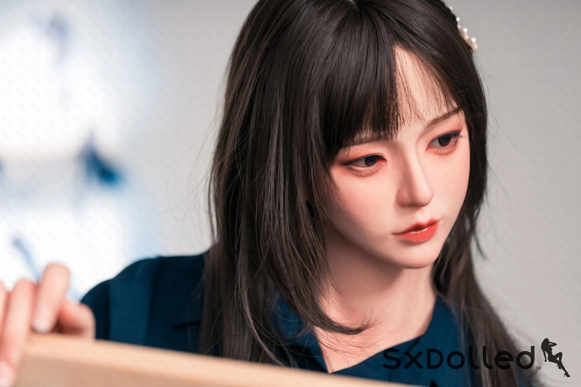 Ritsuko (E-Cup) (162cm) | Brunette Silicone Japanese Sex Doll | AITIA E-Cup / 162cm / Brunette Sex Doll