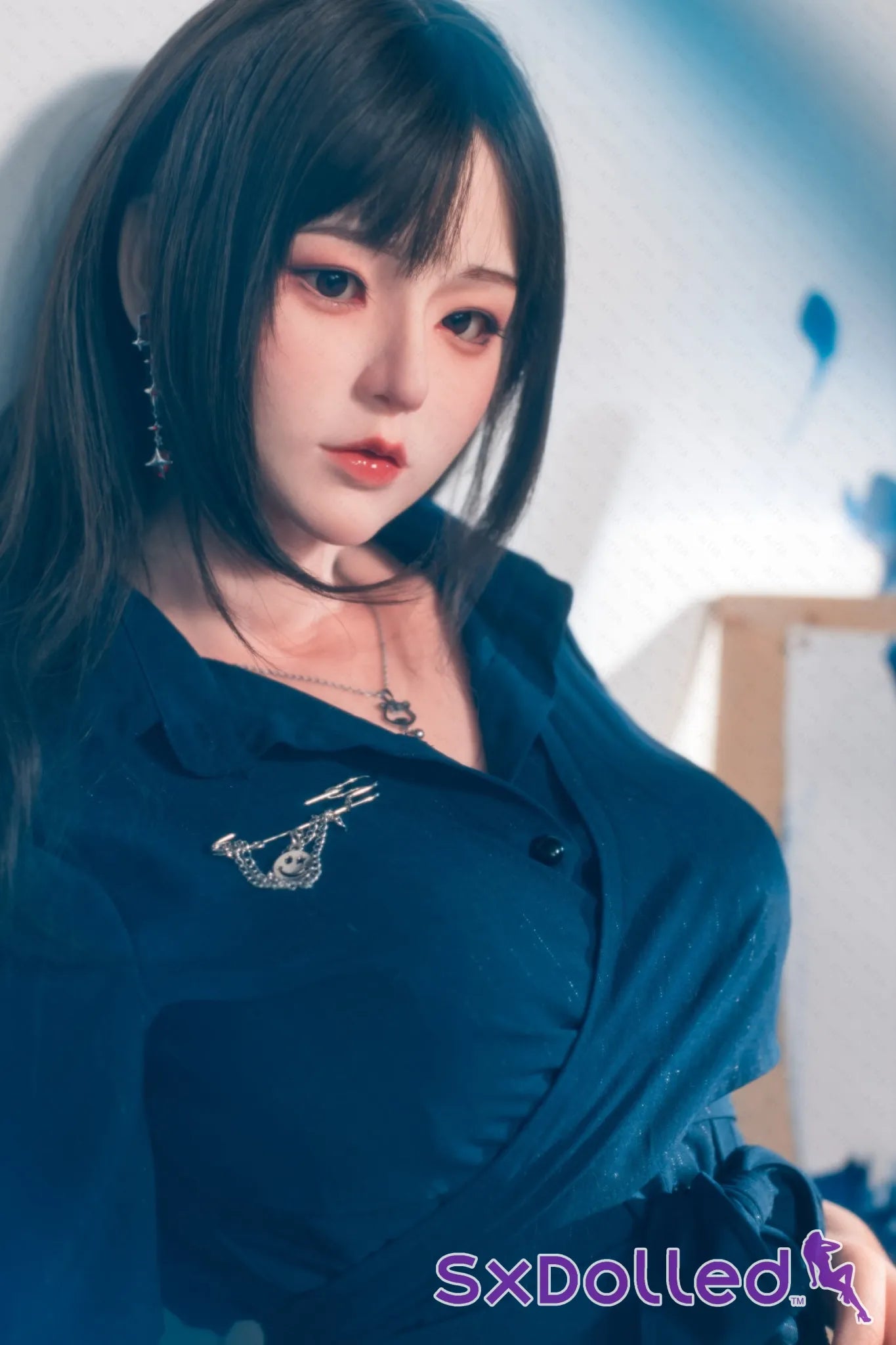 Ritsuko (E-Cup) (162cm) | Brunette Silicone Japanese Sex Doll | AITIA E-Cup / 162cm / Brunette Sex Doll