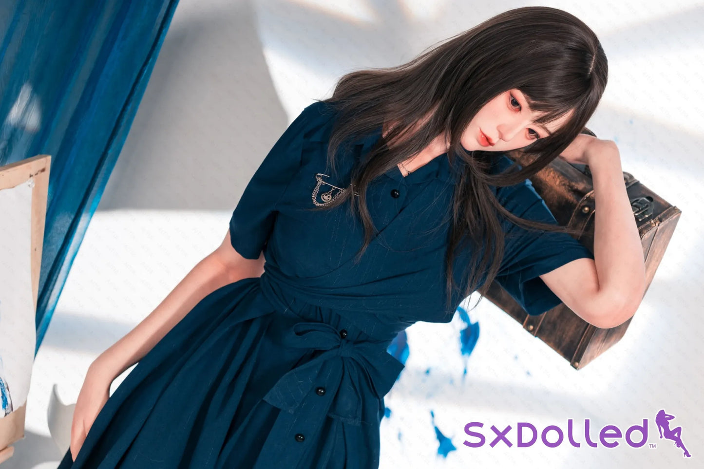 Ritsuko (E-Cup) (162cm) | Brunette Silicone Japanese Sex Doll | AITIA E-Cup / 162cm / Brunette Sex Doll