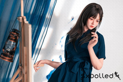 Ritsuko (E-Cup) (162cm) | Brunette Silicone Japanese Sex Doll | AITIA E-Cup / 162cm / Brunette Sex Doll