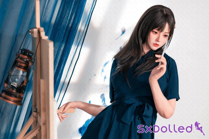 Ritsuko (E-Cup) (162cm) | Brunette Silicone Japanese Sex Doll | AITIA E-Cup / 162cm / Brunette Sex Doll