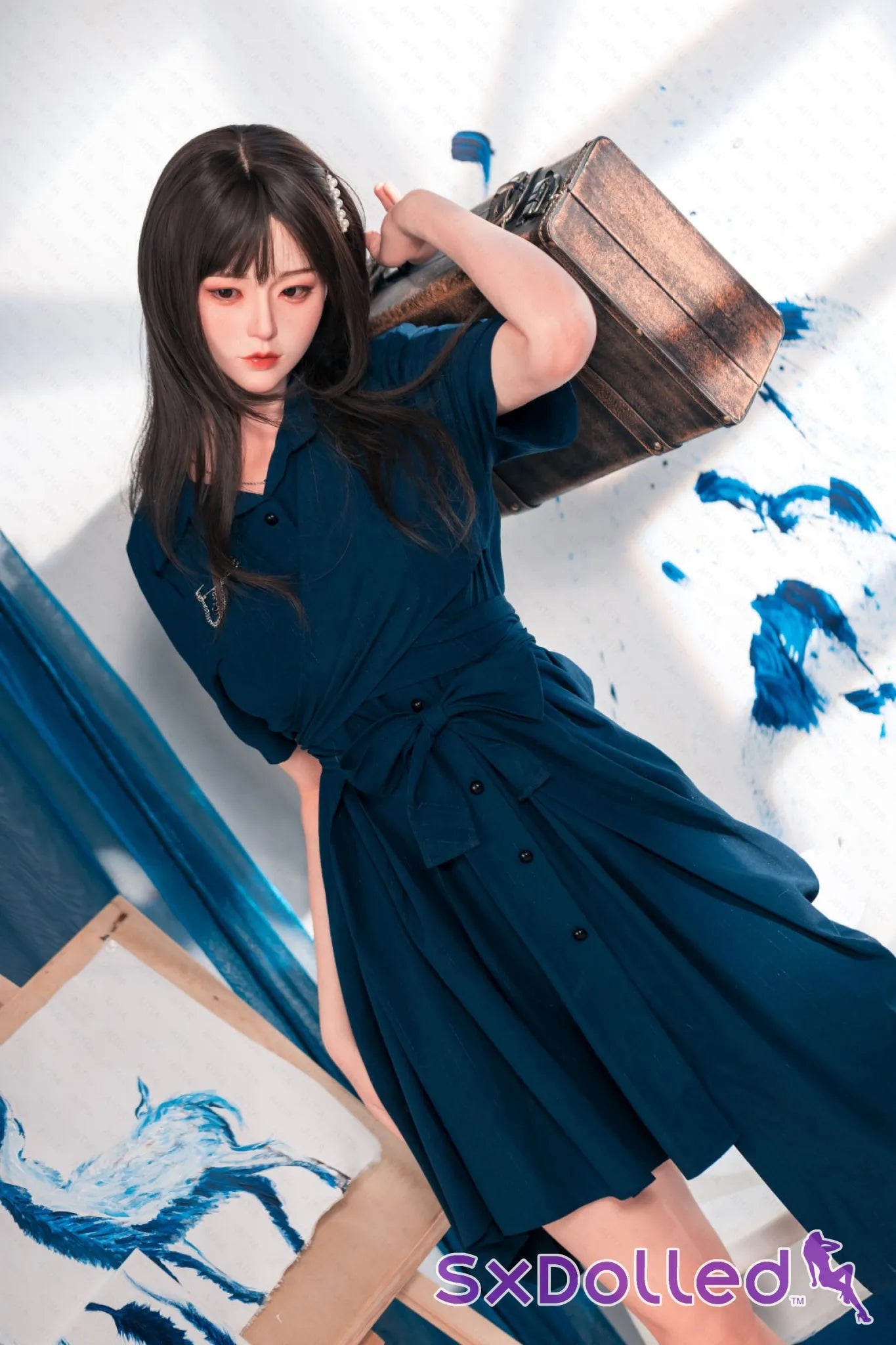 Ritsuko (E-Cup) (162cm) | Brunette Silicone Japanese Sex Doll | AITIA E-Cup / 162cm / Brunette Sex Doll