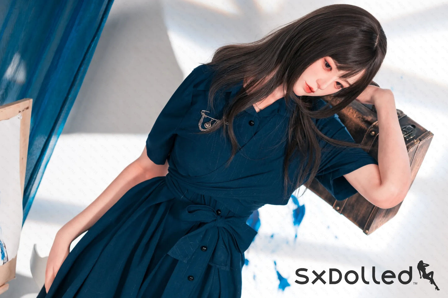 Ritsuko (E-Cup) (162cm) | Brunette Silicone Japanese Sex Doll | AITIA E-Cup / 162cm / Brunette Sex Doll