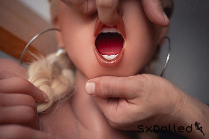 Sabine A (B-Cup) (160cm) | Tan Blonde Caucasian Sex Doll | SY Doll B-Cup / 160cm / Blonde Sex Doll