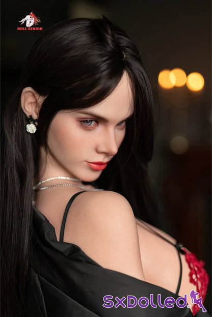 Sable A (F-Cup) (165cm) | Elegant Midnight Temptress Sex Doll | Doll Senior - F-Cup / 165cm / Black - Sex Doll