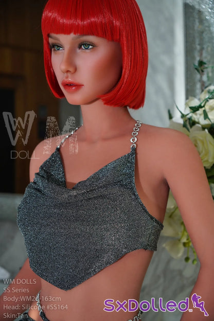 Safiya (G-Cup) (163cm) | Tanned Short Red Hair Sex Doll | WM Doll G-Cup / 163cm / Red Sex Doll