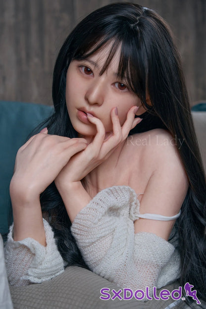 Samira A (H-Cup) (150cm) | Asian Black Hair Sex Doll | Real Lady H-Cup / 150cm / Black Sex Doll